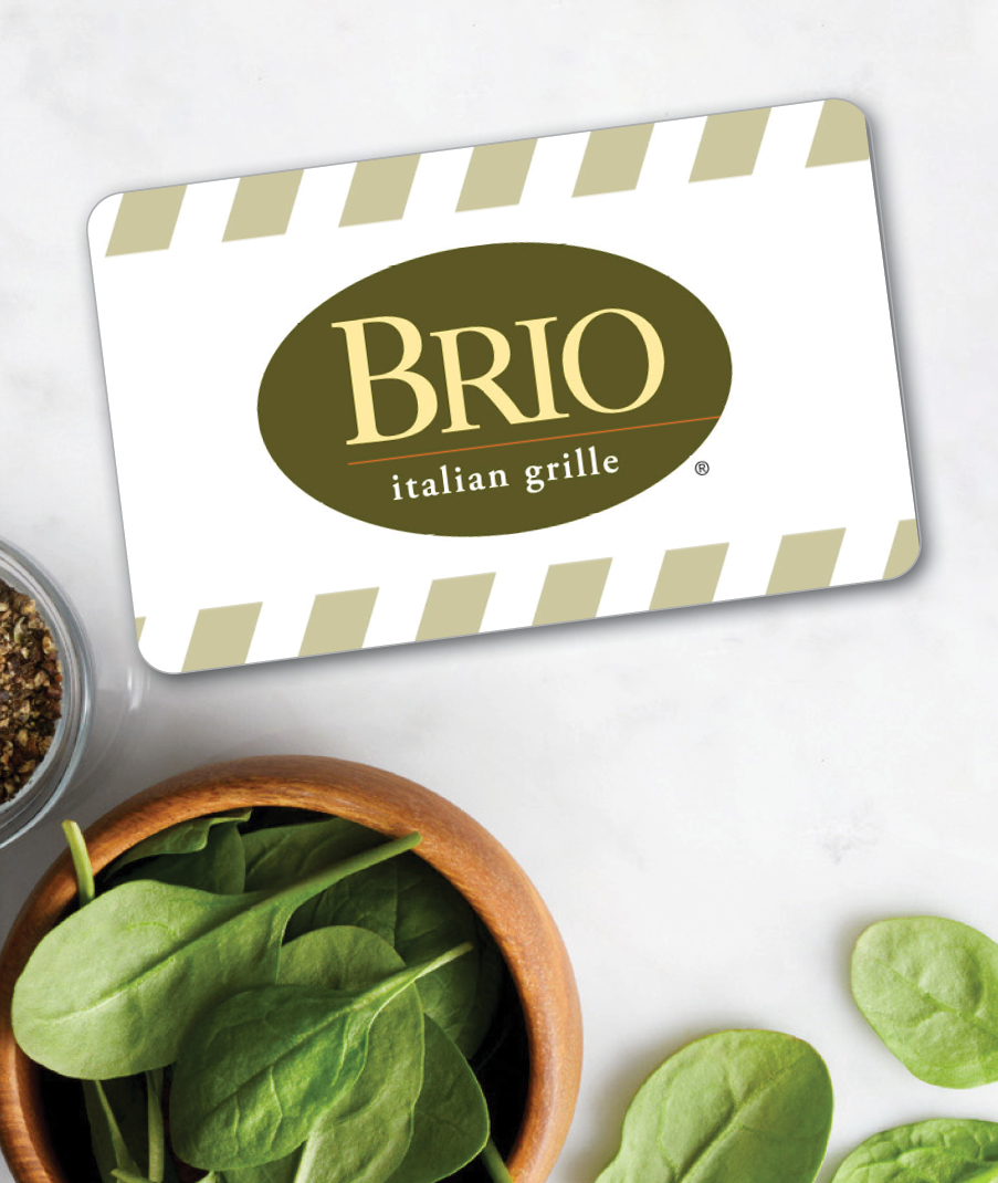 A brio gift card