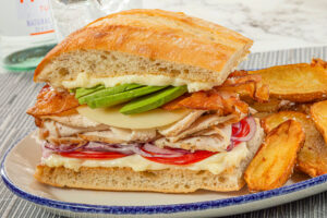 Shaved Chicken Sandwich (Opens image in new tab)