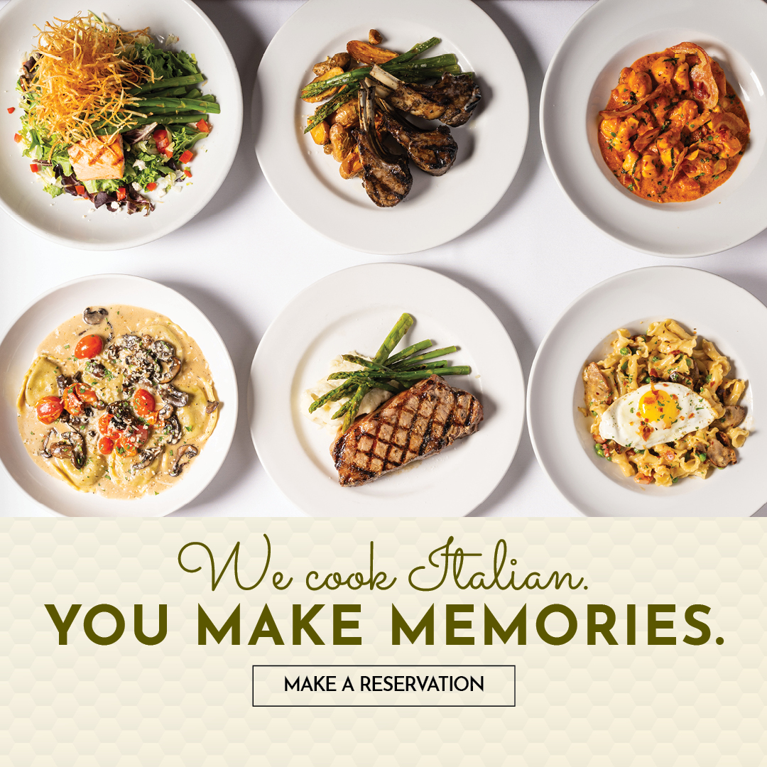 We make Italian, you make memories. Make a reservation!
